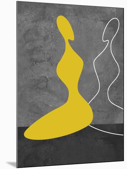 Yellow Girl-Felix Podgurski-Mounted Art Print