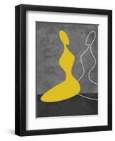 Yellow Girl-Felix Podgurski-Framed Art Print