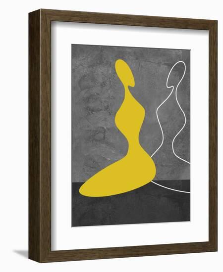 Yellow Girl-Felix Podgurski-Framed Art Print