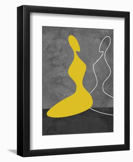 Yellow Girl-Felix Podgurski-Framed Art Print