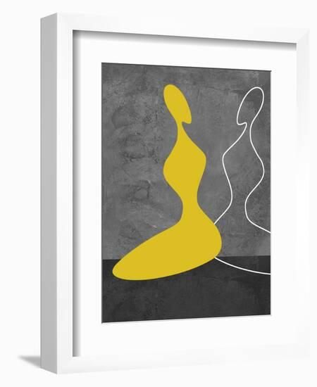 Yellow Girl-Felix Podgurski-Framed Art Print