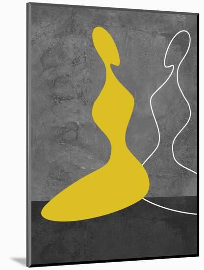 Yellow Girl-Felix Podgurski-Mounted Art Print