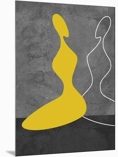 Yellow Girl-Felix Podgurski-Mounted Art Print