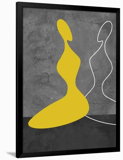 Yellow Girl-Felix Podgurski-Framed Art Print