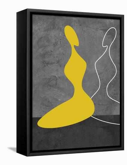 Yellow Girl-Felix Podgurski-Framed Stretched Canvas