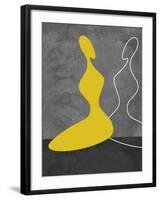 Yellow Girl-Felix Podgurski-Framed Art Print