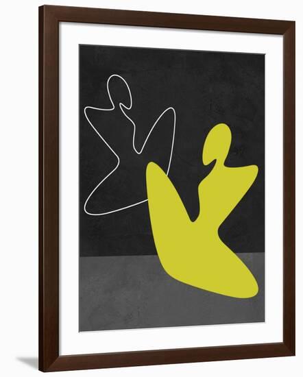 Yellow Girl-Felix Podgurski-Framed Art Print