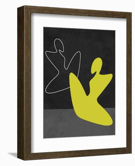 Yellow Girl-Felix Podgurski-Framed Art Print