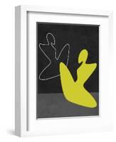 Yellow Girl-Felix Podgurski-Framed Art Print