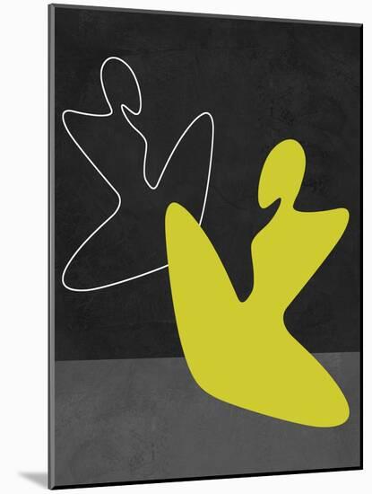 Yellow Girl-Felix Podgurski-Mounted Art Print