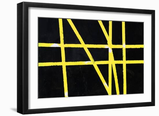 Yellow Gold I-null-Framed Art Print