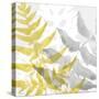 Yellow-Gray Leaves 2-Stellar Design Studio-Stretched Canvas
