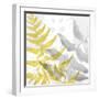 Yellow-Gray Leaves 2-Stellar Design Studio-Framed Art Print