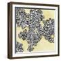 Yellow--Gray Pattern 1-Stellar Design Studio-Framed Art Print