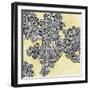 Yellow--Gray Pattern 1-Stellar Design Studio-Framed Art Print