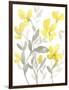 Yellow & Grey Garden II-Jennifer Goldberger-Framed Art Print