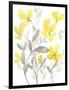 Yellow & Grey Garden II-Jennifer Goldberger-Framed Art Print