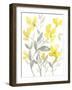 Yellow & Grey Garden II-Jennifer Goldberger-Framed Art Print