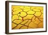 Yellow Ground, Red Heart-E^ De Juan-Framed Giclee Print