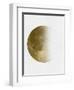 Yellow Half Moon II-Eline Isaksen-Framed Art Print