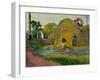 Yellow Haystacks, or Golden Harvest, 1889-Paul Gauguin-Framed Giclee Print