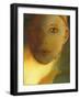 Yellow Head, 2020 (W/C on Arches)-Graham Dean-Framed Giclee Print