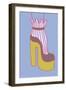 Yellow Heel 01-Pictufy Studio-Framed Giclee Print