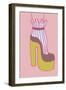 Yellow Heel 02-Pictufy Studio-Framed Giclee Print
