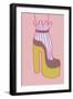 Yellow Heel 02-Pictufy Studio-Framed Giclee Print