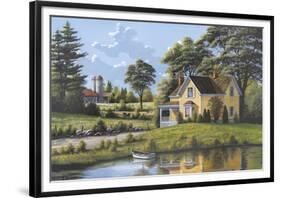 Yellow House-Bill Saunders-Framed Giclee Print