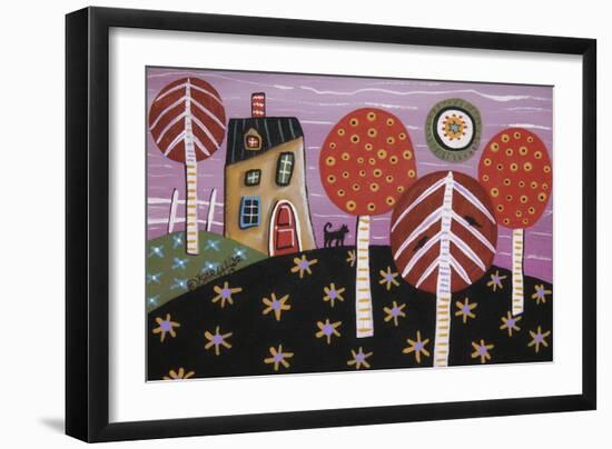 Yellow House-Karla Gerard-Framed Giclee Print