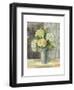 Yellow Hydrangea Gray-Carol Rowan-Framed Art Print