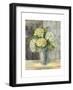 Yellow Hydrangea Gray-Carol Rowan-Framed Art Print