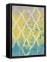 Yellow in the Middle I-Alonzo Saunders-Framed Stretched Canvas