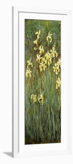 Yellow Irises-Claude Monet-Framed Giclee Print