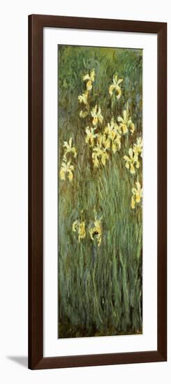 Yellow Irises-Claude Monet-Framed Giclee Print