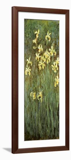 Yellow Irises-Claude Monet-Framed Giclee Print