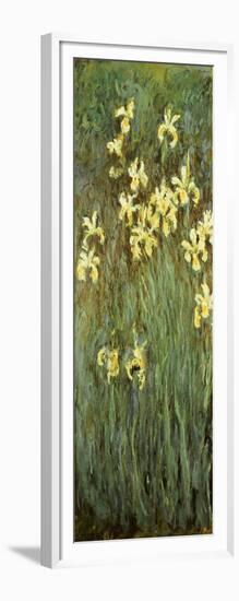 Yellow Irises-Claude Monet-Framed Giclee Print