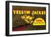Yellow Jacket Coal-Curt Teich & Company-Framed Art Print