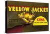 Yellow Jacket Coal-Curt Teich & Company-Stretched Canvas