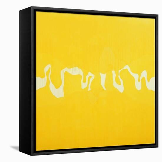 Yellow Journey-Charlie Millar-Framed Stretched Canvas