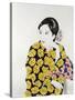 Yellow Kimono, 1996-Alan Byrne-Stretched Canvas