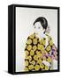 Yellow Kimono, 1996-Alan Byrne-Framed Stretched Canvas