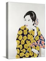 Yellow Kimono, 1996-Alan Byrne-Stretched Canvas