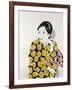 Yellow Kimono, 1996-Alan Byrne-Framed Giclee Print