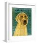 Yellow Labradoodle-John Golden-Framed Giclee Print