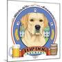 Yellow Labrador Beer Label-Tomoyo Pitcher-Mounted Giclee Print