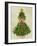 Yellow Labrador, Christmas Tree Costume-Fab Funky-Framed Art Print