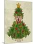 Yellow Labrador, Christmas Tree Costume-Fab Funky-Mounted Art Print