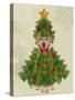 Yellow Labrador, Christmas Tree Costume-Fab Funky-Stretched Canvas
